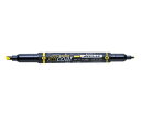 蛍光ペン 蛍コート 細字0.8/太字3.8mm (インク色:黄) WA-TC91 1本
