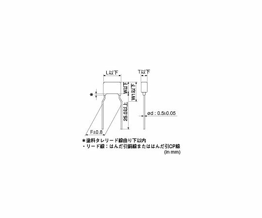 ���إ���ߥå�����ǥ󥵡����饸����꡼�ɷ���50V��0.1��F��RDER71H104K0K1H03B 1��
