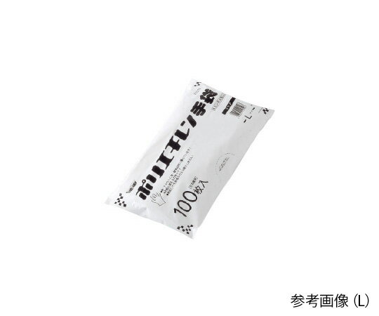 ポリエチレン手袋　外エンボス　エコノミー　100枚入　クリア　M　2018 1パック(100枚入)(4.0)