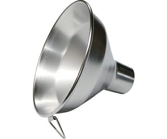 ステンレス広口ロート金具付き（穀物用）　上径φ150×下径φ37×全長105　足長30　SRTH150 1個