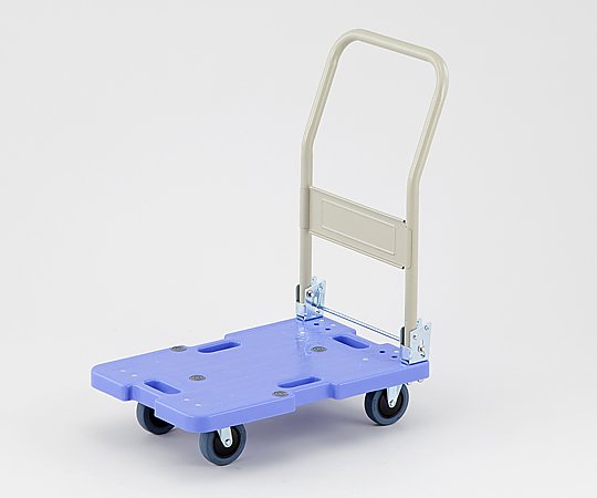 【SS限定 38万商品以上10%OFF】 静音樹脂運搬車 (折りたたみ式/120kg)　LSK-201 1台
