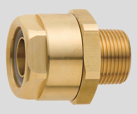 ホース用継手　トヨコネクタ　内径15mm用　真鍮製　TC3-B15-R1/2 1個