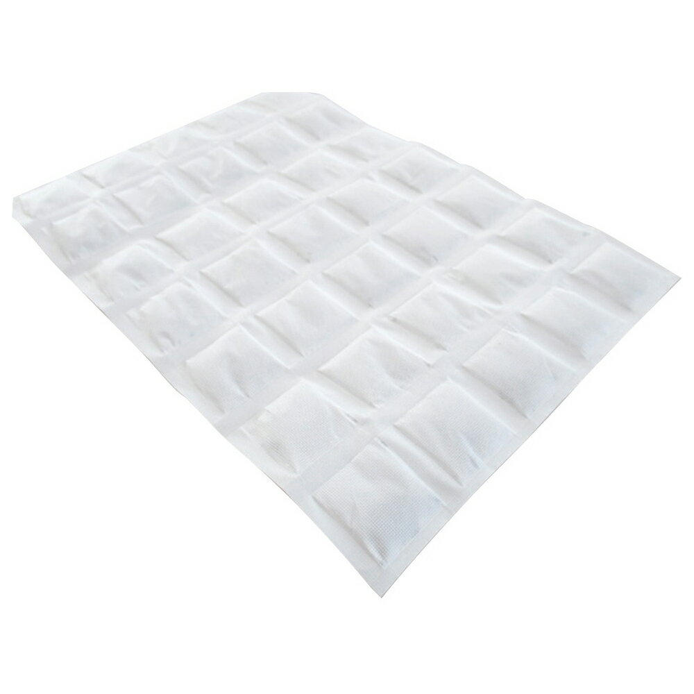 シリカゲル＆活性炭シート（脱臭・除湿用）ヤシ殻活性炭+B型シリカゲル 5枚入　UF-SAX57 1袋(5枚入)