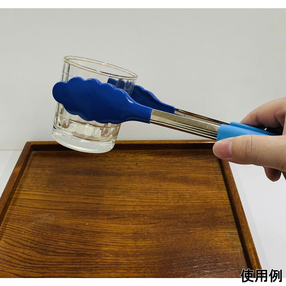 福祉用具のバリューケアの【期間限定!対象商品P2〜20倍】 シリコントング ブルー 1個｜アングル2