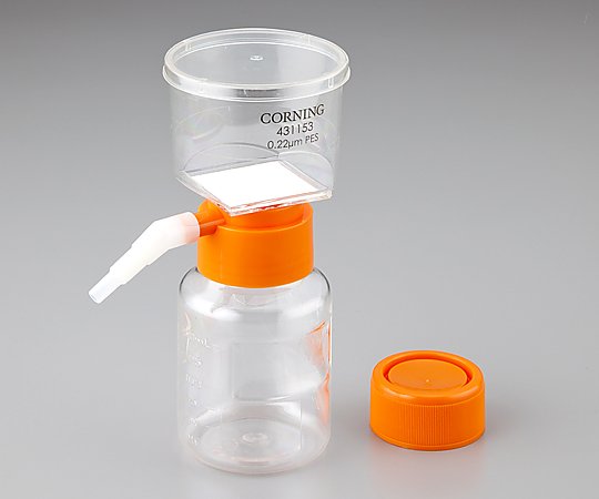 【期間限定!対象商品P2〜20倍】 フィルターシステム 500mL CA（セルロースアセテート） 0.45μm 滅菌済 12袋入 430770 1箱(1個×12袋入)
