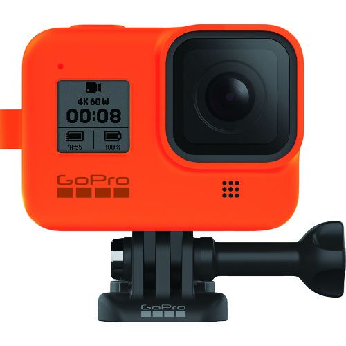 GoPro スリーブ＋ランヤードforHERO8（ハイパーオレンジ） 1個