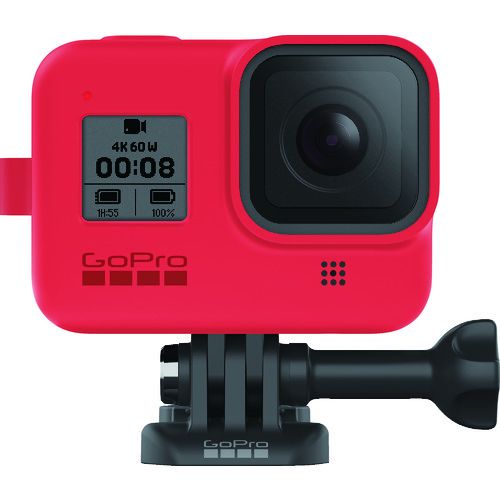 GoPro スリーブ＋ランヤードforHERO8（ファイヤークラッカーレッド） 1個