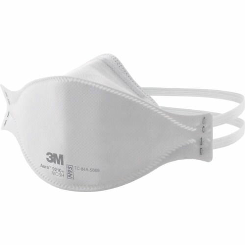 【期間限定!対象商品P2〜20倍】 3M　Aura　折りたたみ式防護マスク　9210＋　N95　20枚／1箱　1箱 (9210AURA)