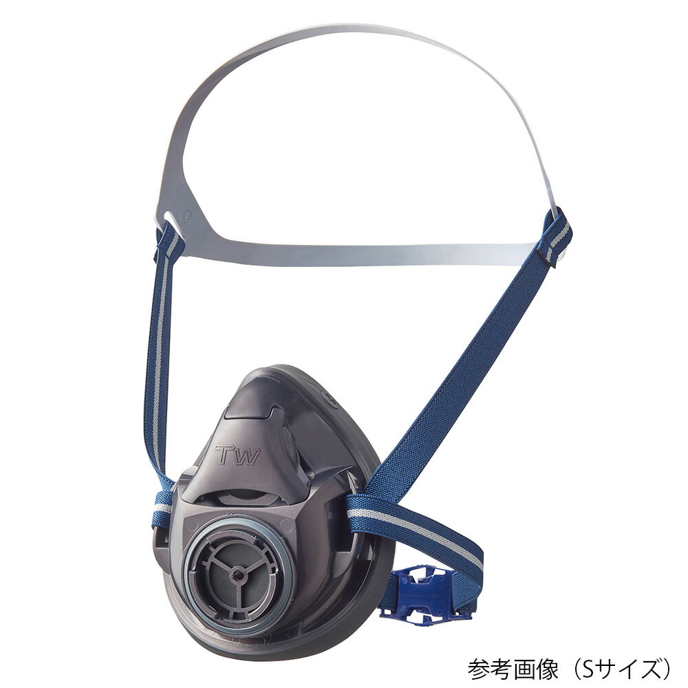 防じんマスクと防毒マスクの両方の検定に合格しているため、作業環境に応じてフィルタまたは吸収缶のどちらも取り付けられます。 別売のホルダー及びキャップと組み合わせることで、安価なケースレスフィルタ（R2N、R2、R1）が使用できます。 サイズ：L カラー：烏羽色 入数：1個 型式検定合格番号：防毒マスク／第TN584号、防じんマスク／第TM767号（R1フィルタ取付時）・第TM768号（R2フィルタ取付時）・第TM769号（R2Nフィルタ取付時） 接顔部材質：TPE（熱可塑性エラストマー） マスクのみ：フィルタ、吸収缶は別売 取付け可能フィルタ：T2、X1、R2N、R2、R1　※ケースレスフィルタR2N・R2・R1フィルタ使用時は、別売の「1-8456-21 キャップ#50515」、「1-8456-22 ホルダー#02907」が必要です。 取付け可能吸収缶：Xシリーズ、Tシリーズ、TP/OV、XL/OV、TL/OV、XS/OV、TS/OV 重量：70g以下 ※フィルタ・吸収缶は付属していません。防じんマスクと防毒マスクの両方の検定に合格しているため、作業環境に応じてフィルタまたは吸収缶のどちらも取り付けられます。 別売のホルダー及びキャップと組み合わせることで、安価なケースレスフィルタ（R2N、R2、R1）が使用できます。 サイズ：L カラー：烏羽色 入数：1個 型式検定合格番号：防毒マスク／第TN584号、防じんマスク／第TM767号（R1フィルタ取付時）・第TM768号（R2フィルタ取付時）・第TM769号（R2Nフィルタ取付時） 接顔部材質：TPE（熱可塑性エラストマー） マスクのみ：フィルタ、吸収缶は別売 取付け可能フィルタ：T2、X1、R2N、R2、R1　※ケースレスフィルタR2N・R2・R1フィルタ使用時は、別売の「1-8456-21 キャップ#50515」、「1-8456-22 ホルダー#02907」が必要です。 取付け可能吸収缶：Xシリーズ、Tシリーズ、TP/OV、XL/OV、TL/OV、XS/OV、TS/OV 重量：70g以下 ※フィルタ・吸収缶は付属していません。