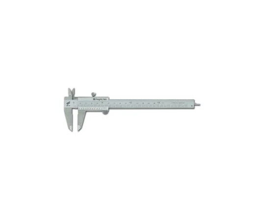 シルバーM型ノギス 快段目盛 150mm　GVC-15KD 1個