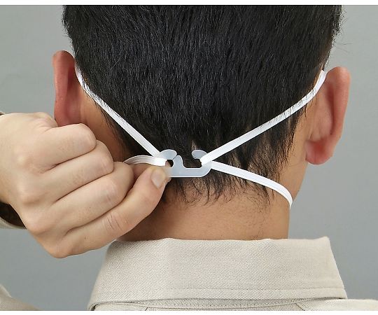 福祉用具のバリューケアの【期間限定!対象商品P2〜20倍】 使い捨て式防じんマスクハイラック　650T型-02　144460 1箱(10枚入)｜アングル2