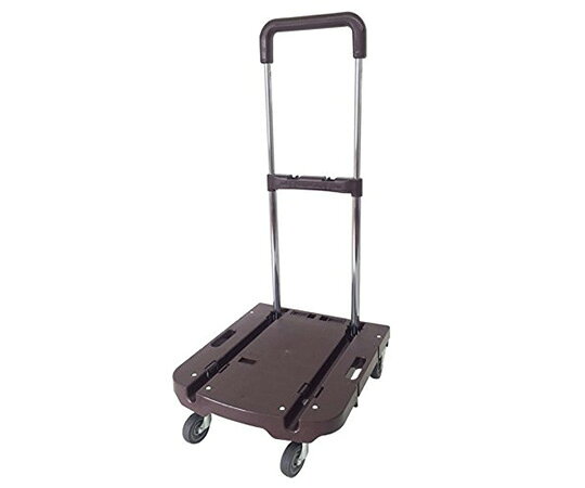【期間限定 対象商品P2〜20倍】 折りたたみ台車 プレミアムコンパクトCarry ダークブラウン OTG-HS(DBR) 1台