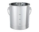 ステンレスバケツ目盛付 20L BA-M-20 1個