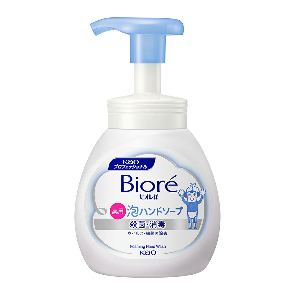 【期間限定!対象商品P2〜20倍】 ビオレu泡ハンドソープ 業務用 ポンプ 250mL 1個 valuecare-11009917 福祉用具のバリューケア パッケージ画像