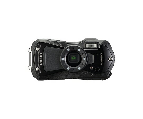 防水・防塵デジタルカメラ ブラック　WG-80 BK 1個