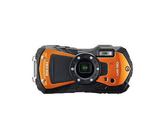 防水・防塵デジタルカメラ オレンジ　WG-80 OR 1個