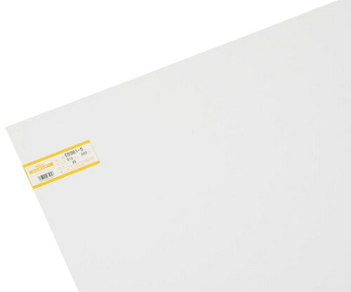 模型材料やディスプレイ、雑貨制作などの材料に用いられる一般的な塩ビ板です。 サイズ：1×910×600mm 色：白 コード番号：00783350模型材料やディスプレイ、雑貨制作などの材料に用いられる一般的な塩ビ板です。 サイズ：1×910×600mm 色：白 コード番号：00783350