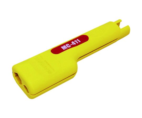 調整不要、2枚刃で一度に2層同時に皮むきが可能です。 コネクター（接栓）をケーブルに取り付ける加工が簡単に確実にできます。 六角レンチ（対辺11mm）で狭い場所でも取り付けることができ、取り外ししやすいです。 皮むきした外被が落ちません。 替刃の交換が簡単です。 TV受信用同軸ケーブル（地デジ4K、8K／BS／CS）の皮むき、加工、取付けに。 全長（mm）：125 適合電線：TV受信用同軸ケーブル（地デジ4K・8K/BS/CS）、S4C-FB、S5C-FB ストリップ長（mm）：6 幅（mm）：34 奥行（mm）：125 高さ（mm）：22 適合替刃：MC-4114B、MC4116B 外被切断幅：4mm 材質／仕上：ガラス繊維入り強化ポリアミド セット内容／付属品：替刃（MC-4114B） 質量：47g 原産国：ドイツ コード番号：236-2060調整不要、2枚刃で一度に2層同時に皮むきが可能です。 コネクター（接栓）をケーブルに取り付ける加工が簡単に確実にできます。 六角レンチ（対辺11mm）で狭い場所でも取り付けることができ、取り外ししやすいです。 皮むきした外被が落ちません。 替刃の交換が簡単です。 TV受信用同軸ケーブル（地デジ4K、8K／BS／CS）の皮むき、加工、取付けに。 全長（mm）：125 適合電線：TV受信用同軸ケーブル（地デジ4K・8K/BS/CS）、S4C-FB、S5C-FB ストリップ長（mm）：6 幅（mm）：34 奥行（mm）：125 高さ（mm）：22 適合替刃：MC-4114B、MC4116B 外被切断幅：4mm 材質／仕上：ガラス繊維入り強化ポリアミド セット内容／付属品：替刃（MC-4114B） 質量：47g 原産国：ドイツ コード番号：236-2060