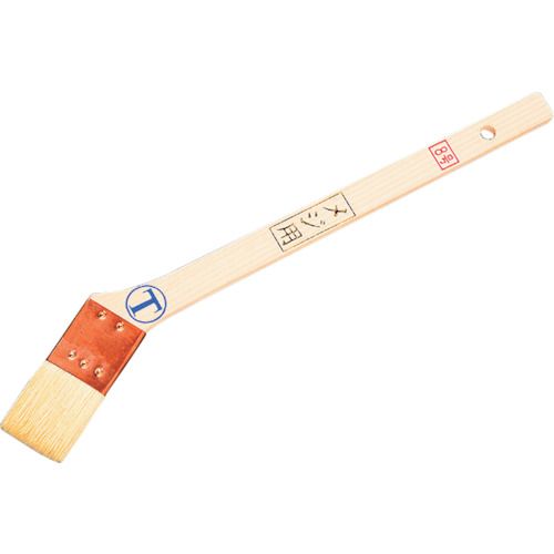 大塚 目地刷毛 筋違 白 8号 1本 (1045600008)