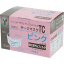 竹虎 サージマスクTC ピンク 50枚入 1箱 (076110)(4)