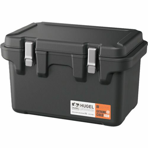IRIS　294775　HUGEL　真空断熱クーラーボックス　20L　チャコールグレー　1台 (VITC20CH)
