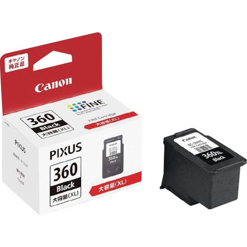 【SS限定 38万商品以上10%OFF】 キヤノン　FINEカートリッジ　BC−360XL　ブラック　1個 (BC360XL)