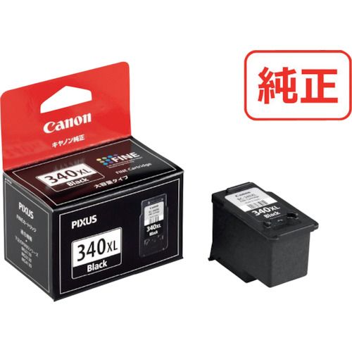 【SS限定 38万商品以上10%OFF】 キヤノン　FINEカートリッジ　BC−340XL　ブラック（大容量）　1個 (BC340XL)
