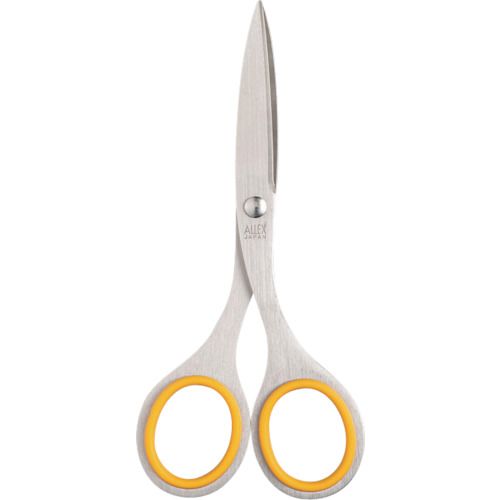 ALLEX　事務用はさみ（小）　S−135　イエロー　1丁 (11101Y)