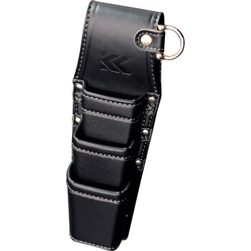 フジ矢　ホルダー3段（黒金）LIGHT　PU　LEASER　SERIES　1個 (AH63BG)