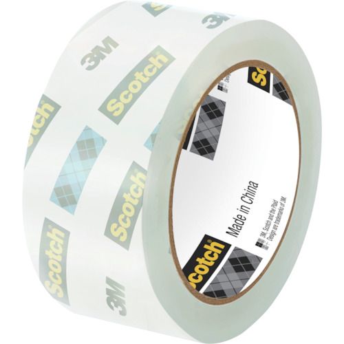 3M スコッチ 透明梱包用テープ 強力梱包 48mm x 50m 1巻 (3850AS)