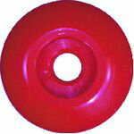 STS 測量用明示板WD-457赤 （20枚入） 1袋 (WD457R)