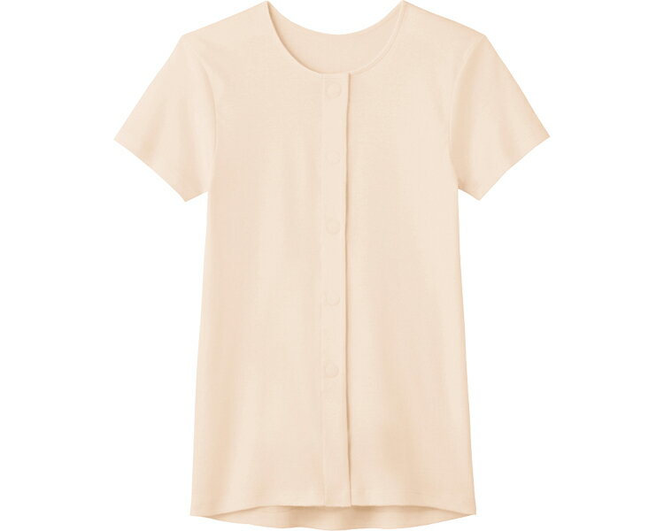 3分袖ワンタッチインナー　婦人用 / HW0438　LL　カームベージュ 1