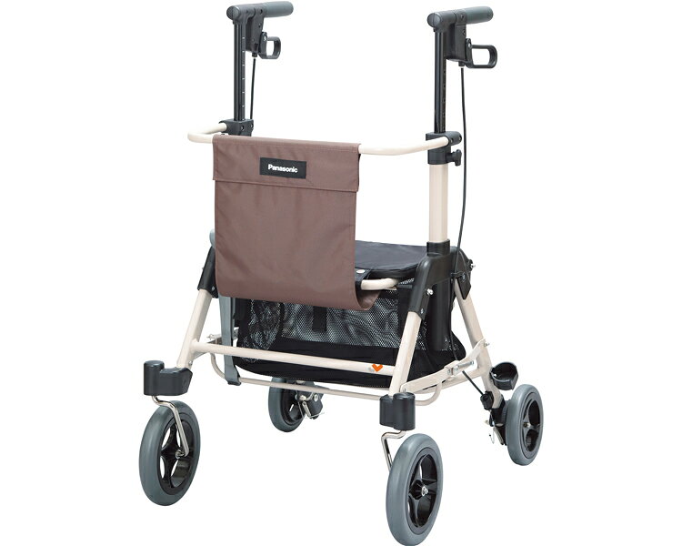 ・スタイリッシュな歩行車がワンタッチで買い物モードに早変わり。 ・傾斜で操作しやすいです。 ・狭い所で旋回しやすいです。 ・段差などで持ち上げやすいです。 ・カゴを載せやすいです。 ・カゴに商品を入れやすいです。 ・レジにカゴを移動しやすいです。●サイズ／幅52×奥行64×高さ70〜90（9段階／2.5cm）cm、折りたたみ時：奥行44.5×高さ81〜98cm、座面：幅34×奥行25cm、座面高：43cm、ハンドル内幅：38cm ●車輪サイズ／前輪18×後輪15cm ●重さ／6.3kg ●材質／フレーム：アルミ、バッグ：PET ●バッグ容量／12L ●積載荷重／6kg ●最大使用者体重／100kg ●標準機能／折りたたみ、手元ブレーキ、駐車ブレーキ、座面、杖・傘立て ●生産国／中国・スタイリッシュな歩行車がワンタッチで買い物モードに早変わり。 ・傾斜で操作しやすいです。 ・狭い所で旋回しやすいです。 ・段差などで持ち上げやすいです。 ・カゴを載せやすいです。 ・カゴに商品を入れやすいです。 ・レジにカゴを移動しやすいです。●サイズ／幅52×奥行64×高さ70〜90（9段階／2.5cm）cm、折りたたみ時：奥行44.5×高さ81〜98cm、座面：幅34×奥行25cm、座面高：43cm、ハンドル内幅：38cm ●車輪サイズ／前輪18×後輪15cm ●重さ／6.3kg ●材質／フレーム：アルミ、バッグ：PET ●バッグ容量／12L ●積載荷重／6kg ●最大使用者体重／100kg ●標準機能／折りたたみ、手元ブレーキ、駐車ブレーキ、座面、杖・傘立て ●生産国／中国