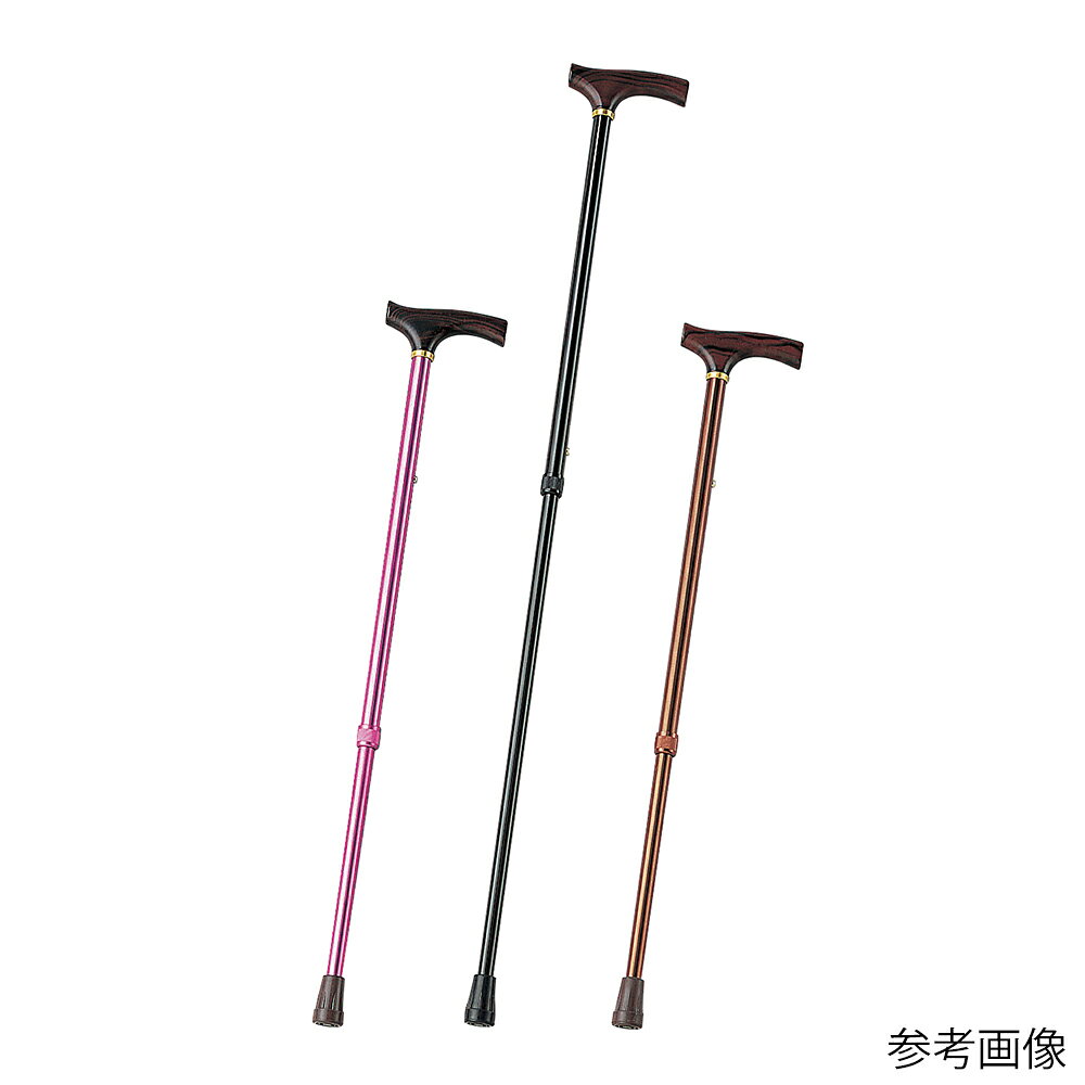 細身のグリップが掌にフィットします。 色：パープル 入数：1本 材質：シャフト／アルミニウム、グリップ／木 全長：約740〜965mm（25mm間隔・10段階調節） 重量：260g シャフト先端部径：Φ16mm細身のグリップが掌にフィットします。 色：パープル 入数：1本 材質：シャフト／アルミニウム、グリップ／木 全長：約740〜965mm（25mm間隔・10段階調節） 重量：260g シャフト先端部径：Φ16mm