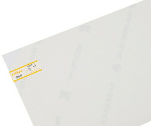塩ビ板 1×450×600mm 乳半　EB461-12 1枚