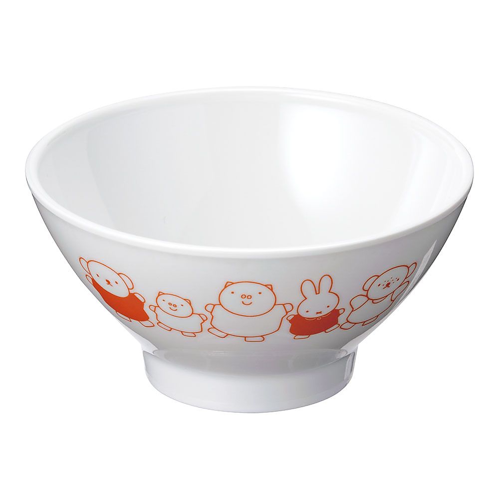 【SS限定 38万商品以上10%OFF】 メラミンお子様用弁当シリーズ ミッフィー CM-1P 飯椀 1個