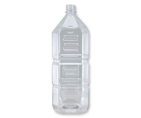 2Lのペットボトルです。 キャップ別売（口径28φmm） フィンロックキャップになっており、TEバンドの内周に多数付けられたヒレ状　の突片（フィン）が、閉栓時びん口の突部にひっかります。 開栓時、バンド部がびん　口に残り開栓したことを示すキャップです。 商品サイズ：105φ×H305×W89mm 材質：PET 入数：1パック(10本)2Lのペットボトルです。 キャップ別売（口径28φmm） フィンロックキャップになっており、TEバンドの内周に多数付けられたヒレ状　の突片（フィン）が、閉栓時びん口の突部にひっかります。 開栓時、バンド部がびん　口に残り開栓したことを示すキャップです。 商品サイズ：105φ×H305×W89mm 材質：PET 入数：1パック(10本)