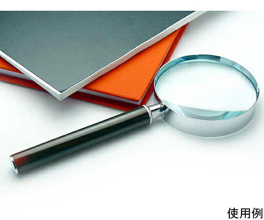 手持ち高倍率ルーペ 拡大鏡 ガラスレンズ 4倍 65mm RK-65 1個