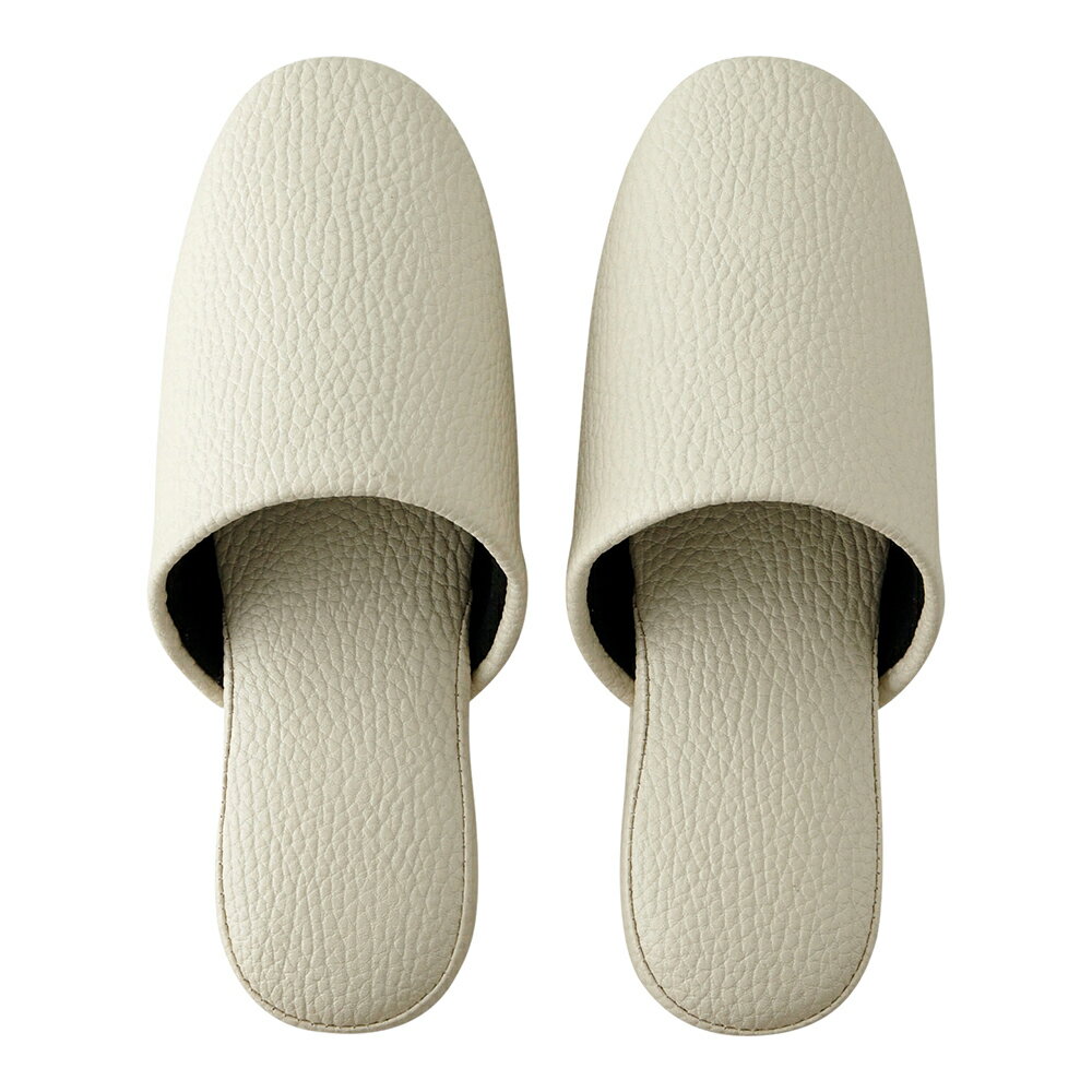 高機能ビニールスリッパ 23～26cm アイボリー 570404 1足