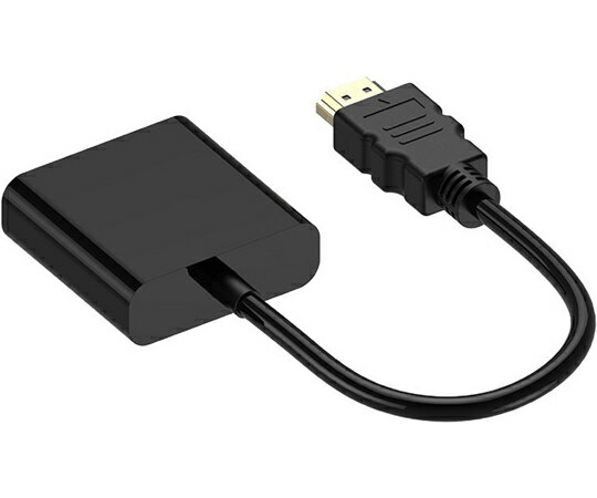�ڴ��ָ���!�оݾ���P2��20�ܡ� HDMI to VGA�Ѵ������֥� �֥�å���TR-HDA001-BK 1��