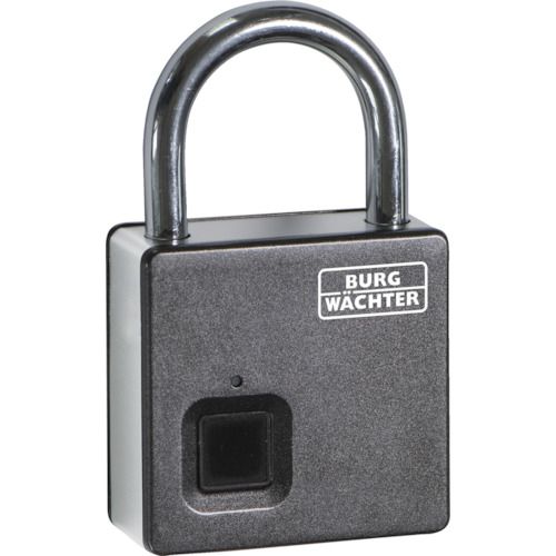 ブルク ヴェヒター 指紋認証南京錠 61053SB 1個 (27511)