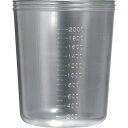 TRUSCO ディスポカップ PP製 2L 1箱(60個) 1Cs (DC2000L)