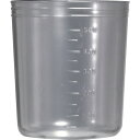 TRUSCO ディスポカップ PP製 500mL 1箱(500個) 1Cs (DC500L)