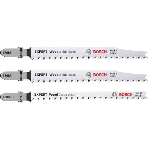 【期間限定!対象商品P2〜20倍】 ボッシュ　ジグソーブレード　炭素工具鋼　木工用　超仕上げ　T308B　T308BP　1Pk (2608900559)