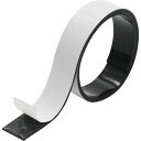 マグエックス 超強力マグネットテープ ゼロスリップ 粘着付 幅15mm 1巻 (MHGT15)