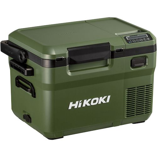 HiKOKI　18V−14．4V　コードレス冷温庫コンパクトサイズ10．5L　フォレストグリーン　マルチボルトセット品 1台