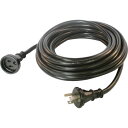 正和電工 3芯タイプ防雨型延長コード10m黒 1本 (WPE10BK)(4)