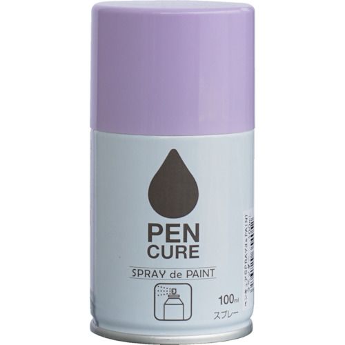 ニッぺ ペンキュア SPRAY de PAINT 100ml ラベンダー HB015-100 1本 (4976124354052)