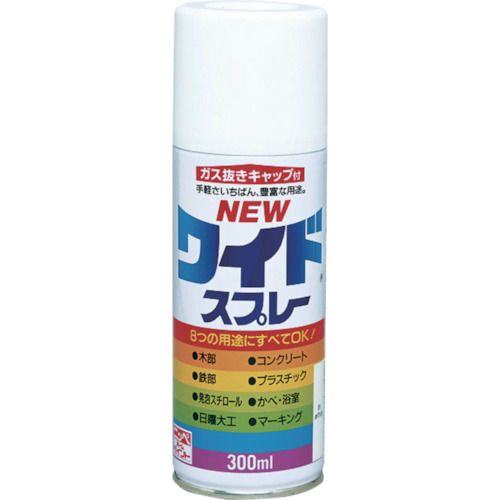特長:●キリが細かく初心者が塗装してもタレにくくなっています。●下地の塗料やプラスチックをおかさず、いろいろな素材に塗れます。 用途:●木部・鉄部・コンクリート・プラスチック・発泡スチロール・かべ・浴室・日曜大工・マーキングなど。 仕様:●色：グリーン●容量(L)：0.3●乾燥時間：約20分(夏　30℃)、約40分(冬　10℃)●塗布面積(［［M2］］)：0.4〜1.1 仕様2:●塗布面積：0.4〜1.1(平米) 材質／仕上:●合成樹脂（アクリル）、顔料、有機溶剤特長:●キリが細かく初心者が塗装してもタレにくくなっています。●下地の塗料やプラスチックをおかさず、いろいろな素材に塗れます。 用途:●木部・鉄部・コンクリート・プラスチック・発泡スチロール・かべ・浴室・日曜大工・マーキングなど。 仕様:●色：グリーン●容量(L)：0.3●乾燥時間：約20分(夏　30℃)、約40分(冬　10℃)●塗布面積(［［M2］］)：0.4〜1.1 仕様2:●塗布面積：0.4〜1.1(平米) 材質／仕上:●合成樹脂（アクリル）、顔料、有機溶剤
