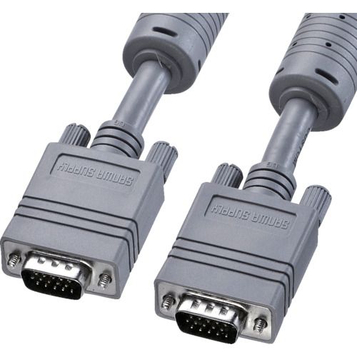SANWA ディスプレイケーブルグレー ケーブル長15m 1本 (KBCHD1515K2)